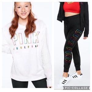 NIP. EVERYDAY LOUNGE CREWNECK AND JOGGERS